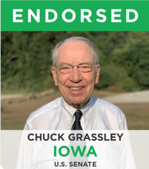 Iowa Small Businesses Endorse Sen. Chuck Grassley For Re-election ...